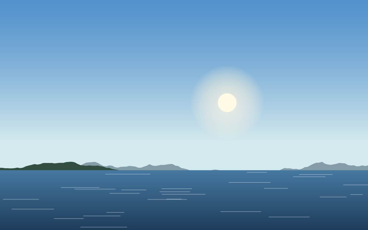 Landschaftsillustration