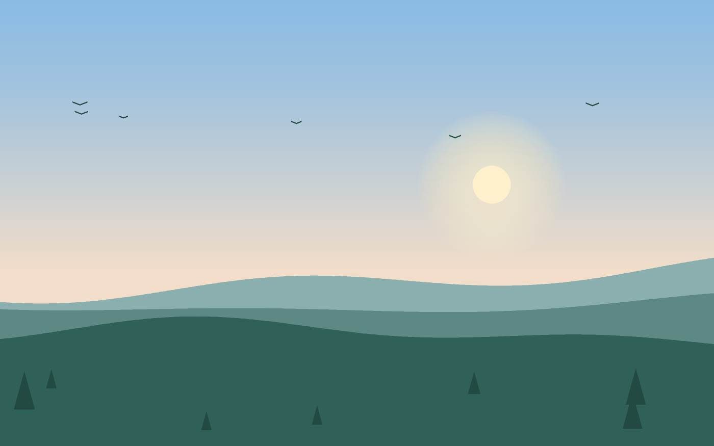 Landschaftsillustration