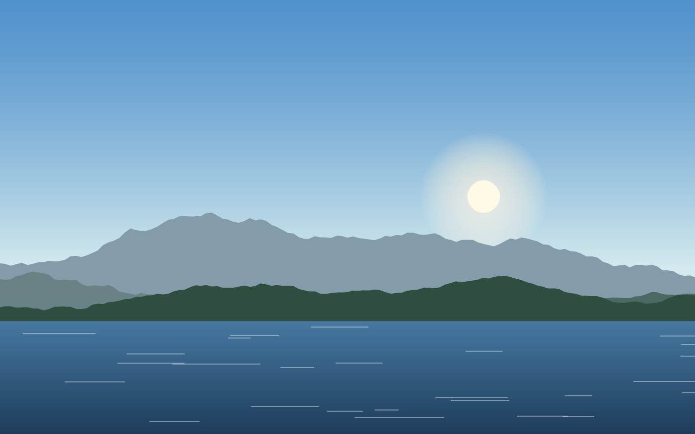 Landskabsillustration
