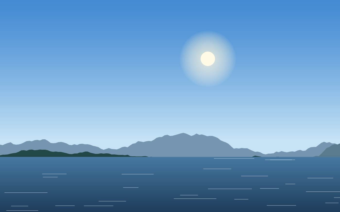 Landskabsillustration
