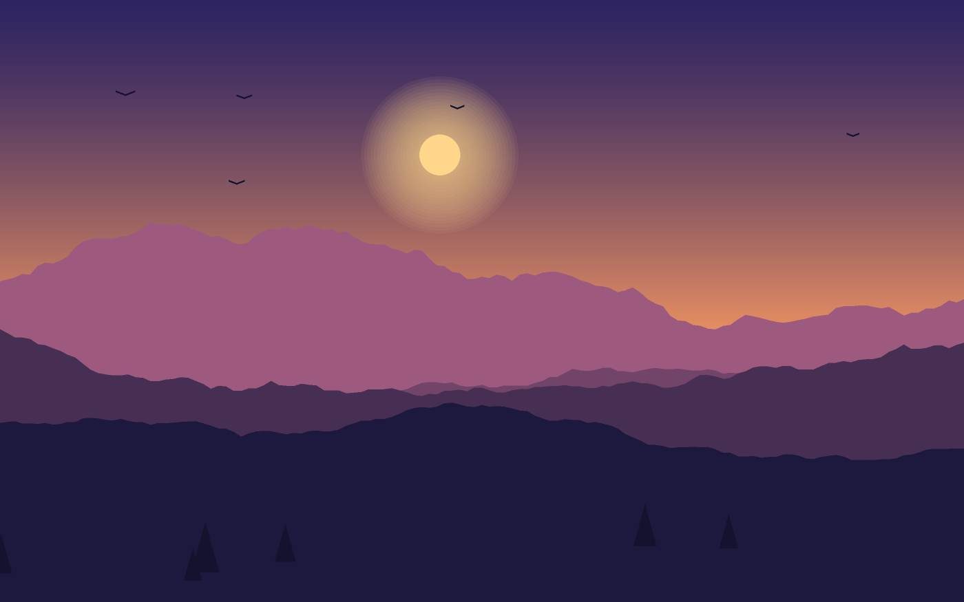 Landskabsillustration