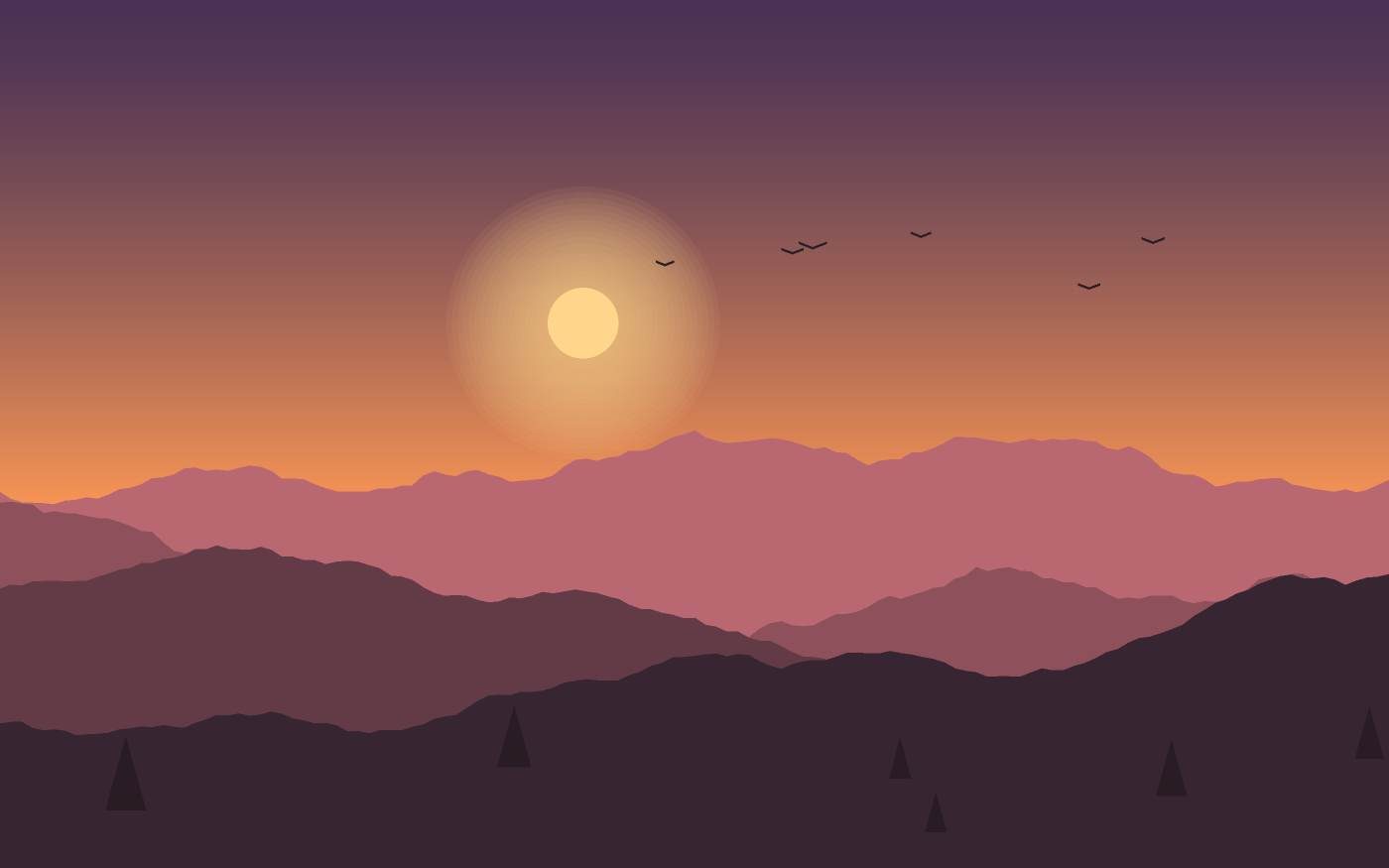 Landskabsillustration
