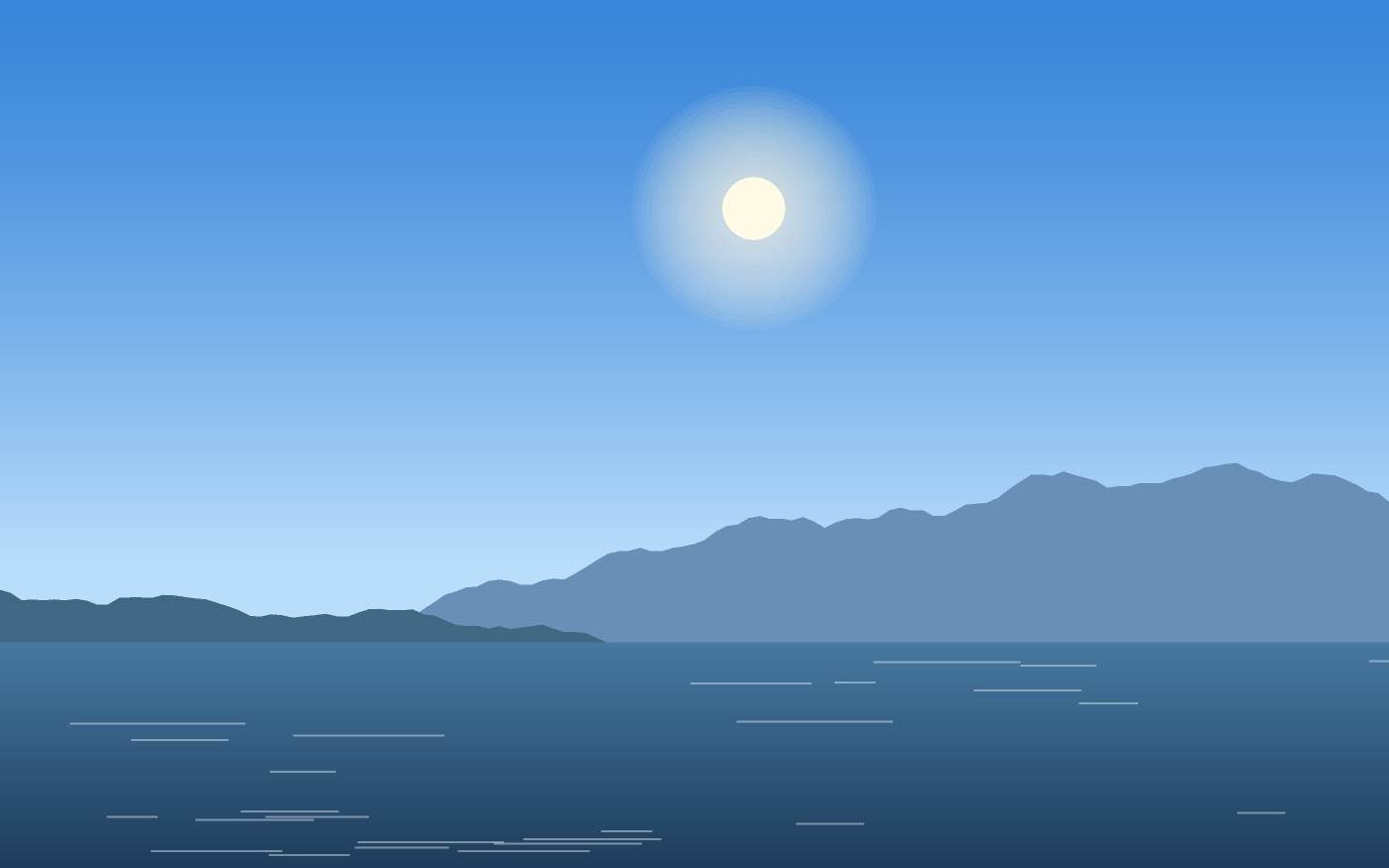 Ilustración de un paisaje