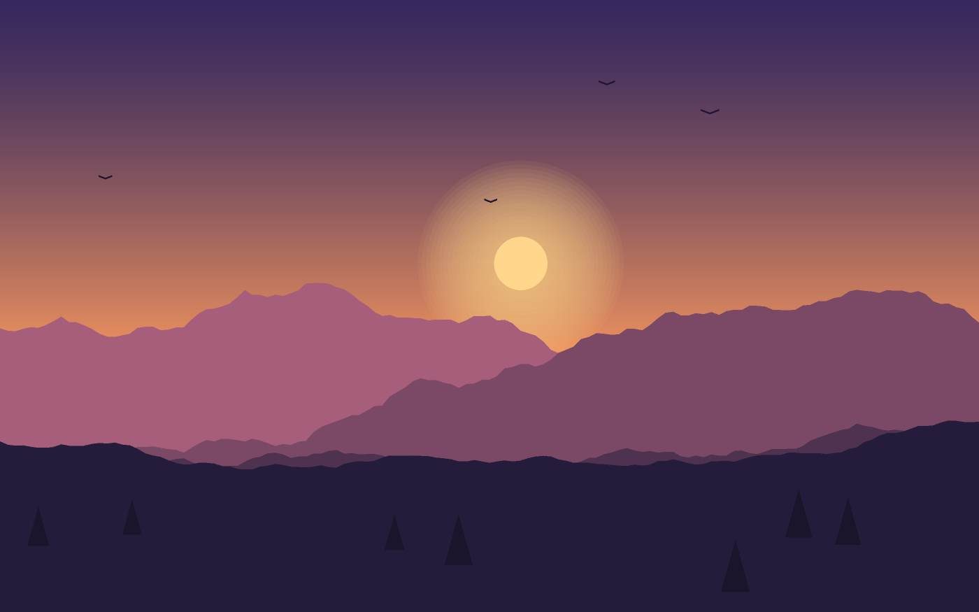 Illustration de paysage