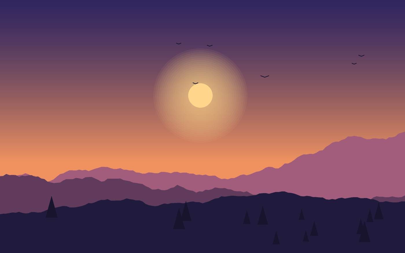 Illustration de paysage
