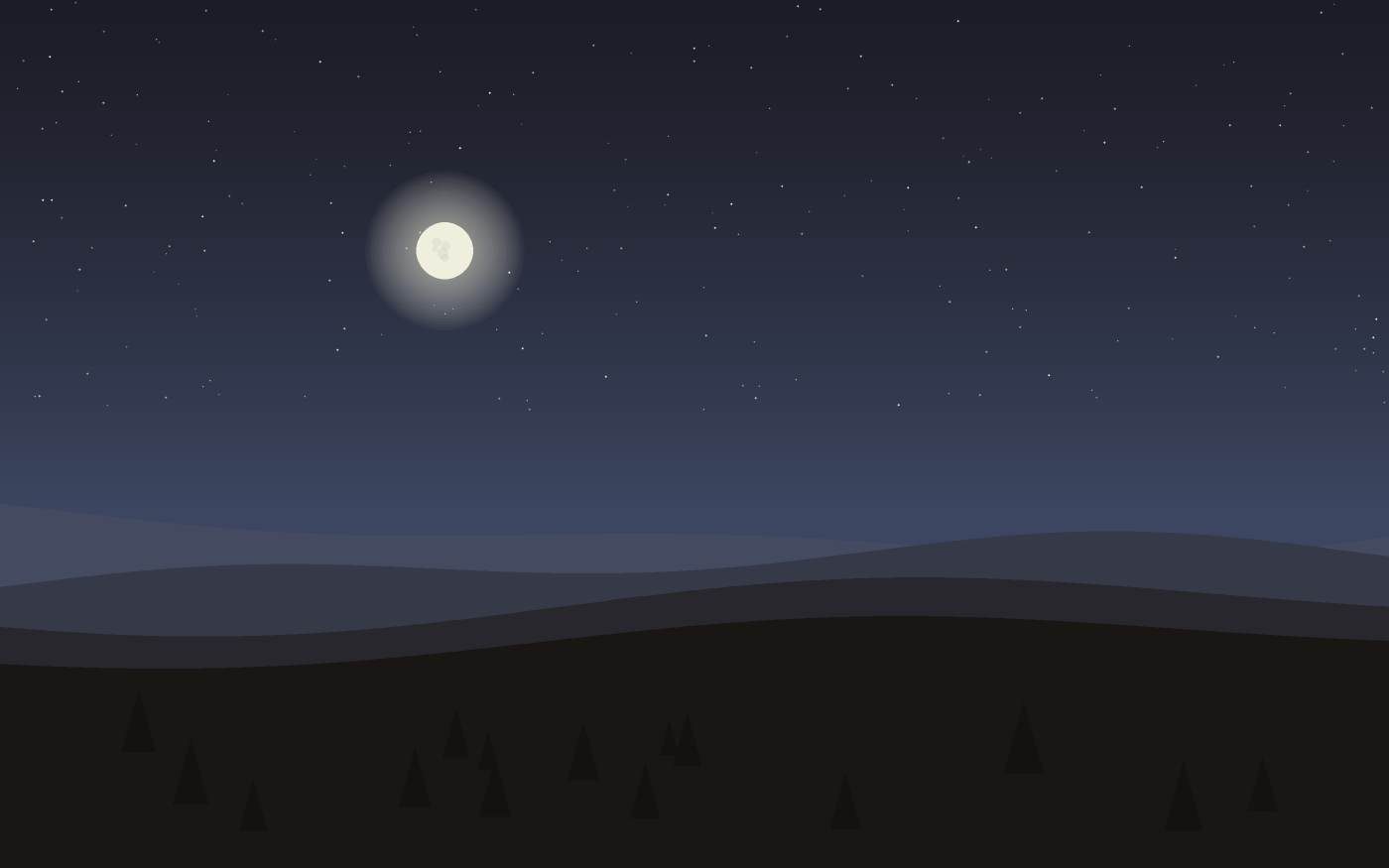 Illustrazione di un paesaggio