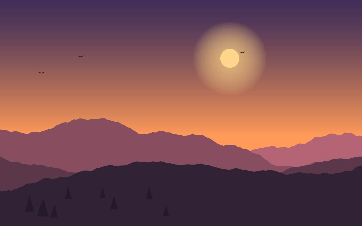 Landskapsillustration