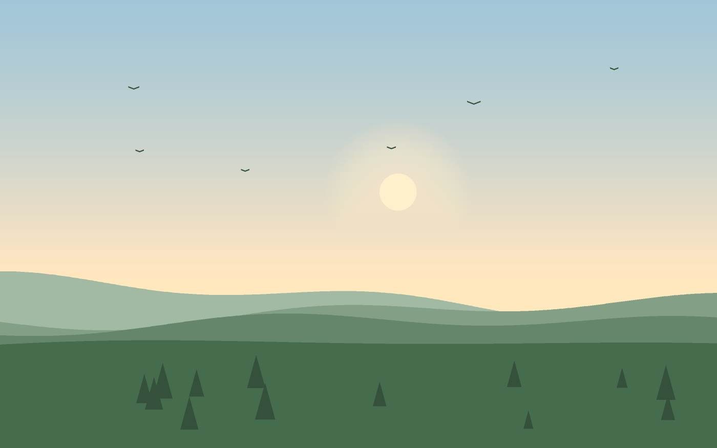 Landskapsillustration