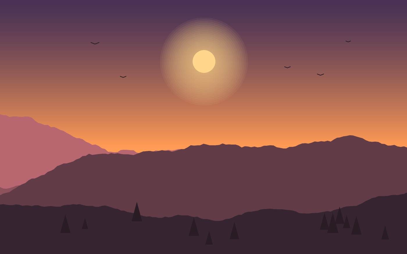 Landscape illustration