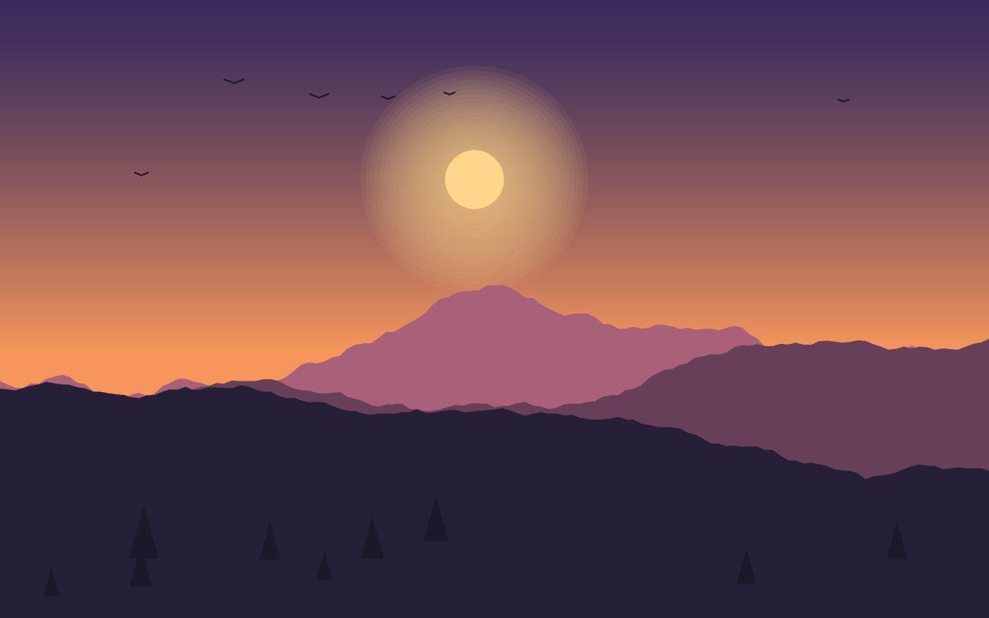 Landscape illustration